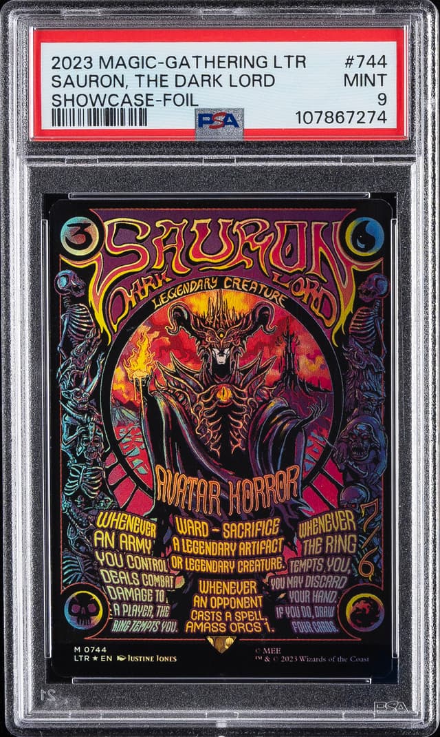 front of the slab