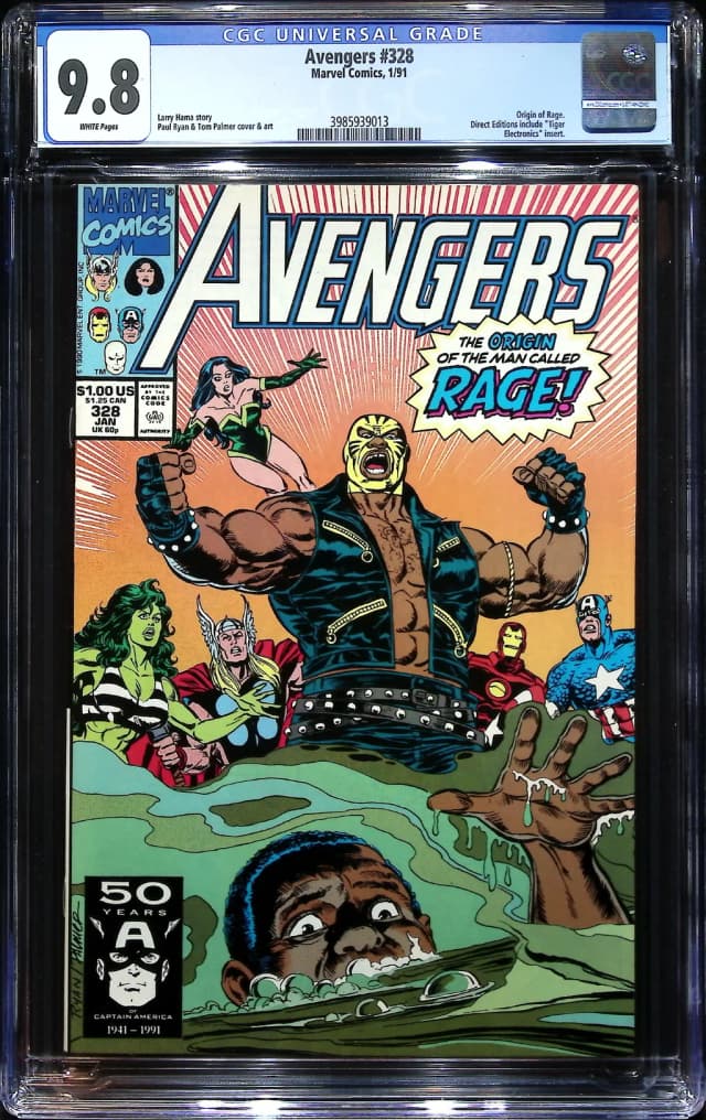 front of the slab