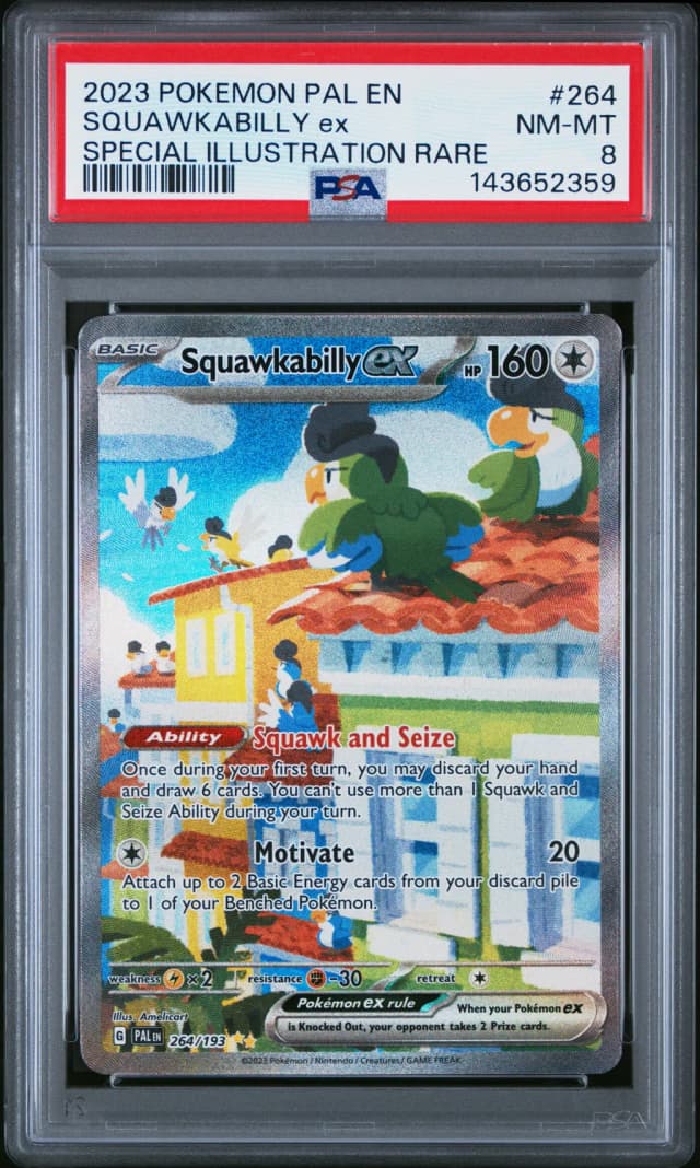 front of the slab