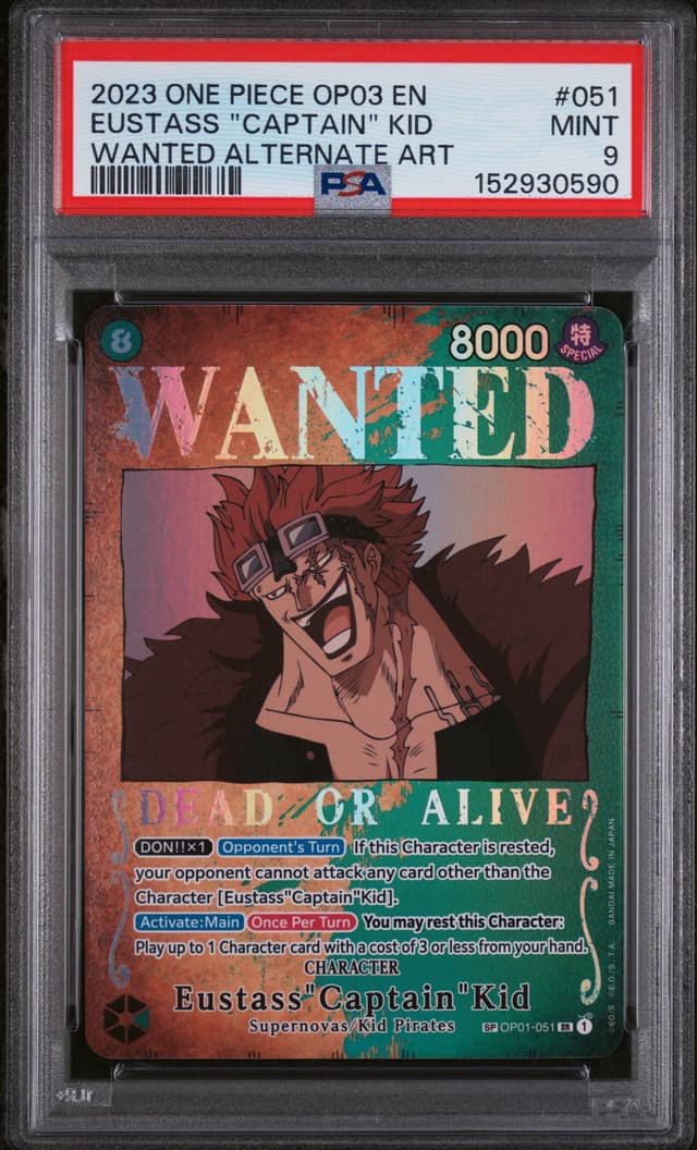 front of the slab