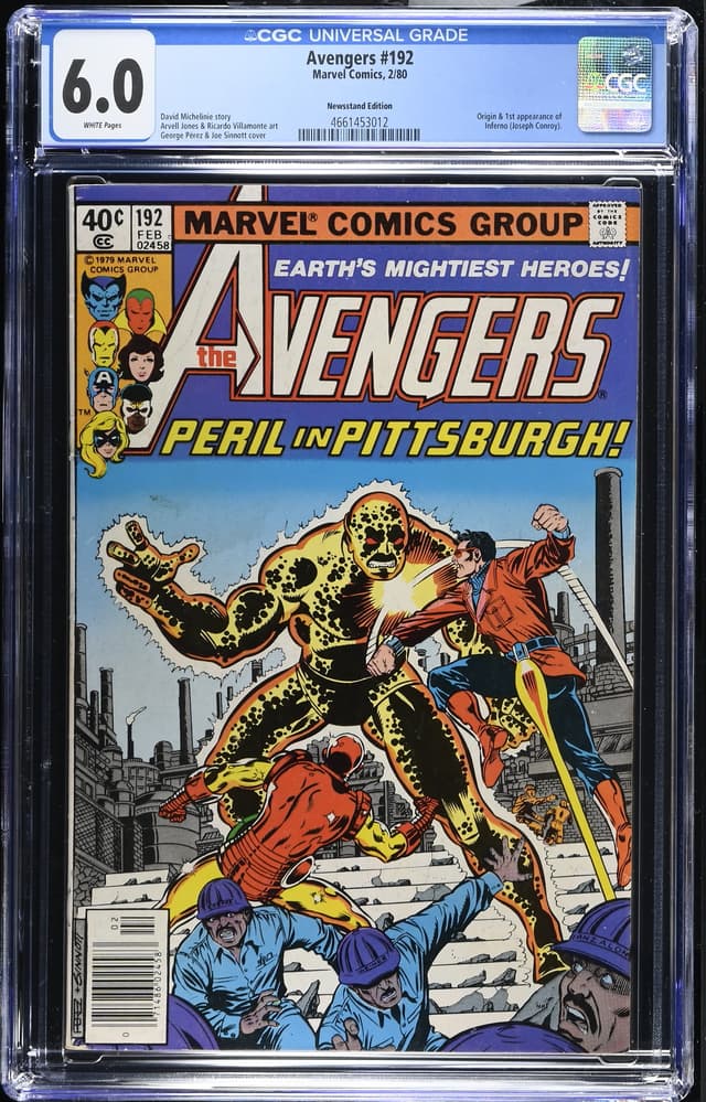 front of the slab