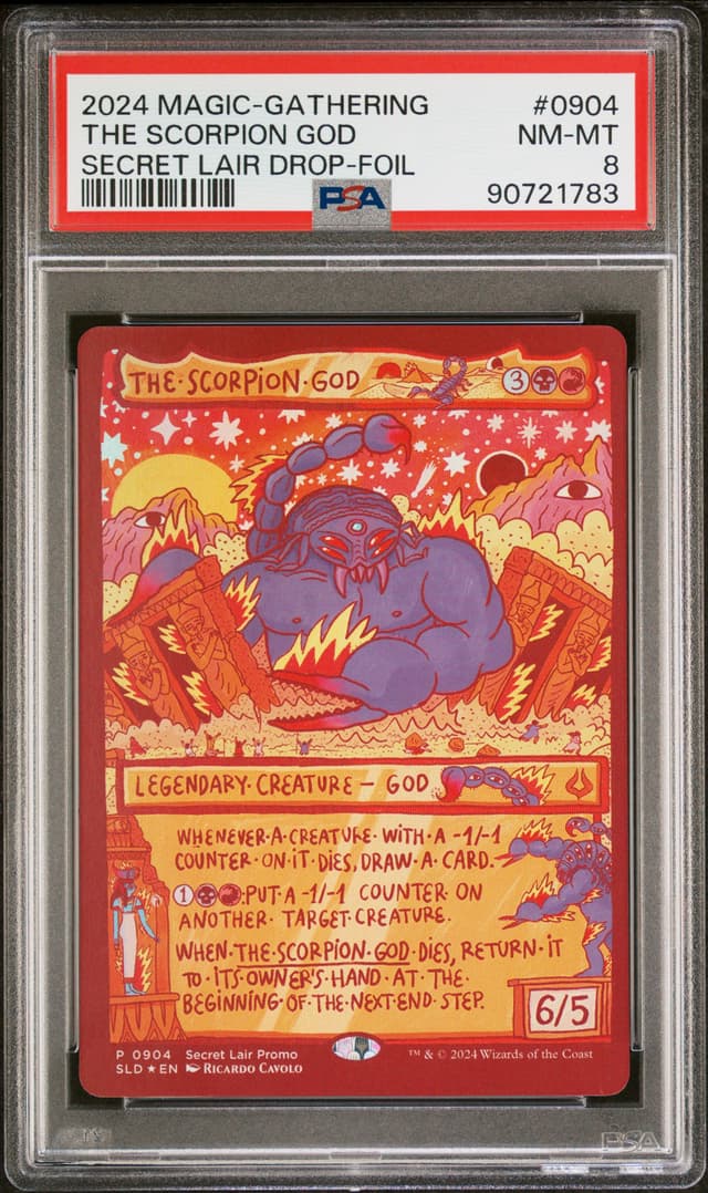 front of the slab